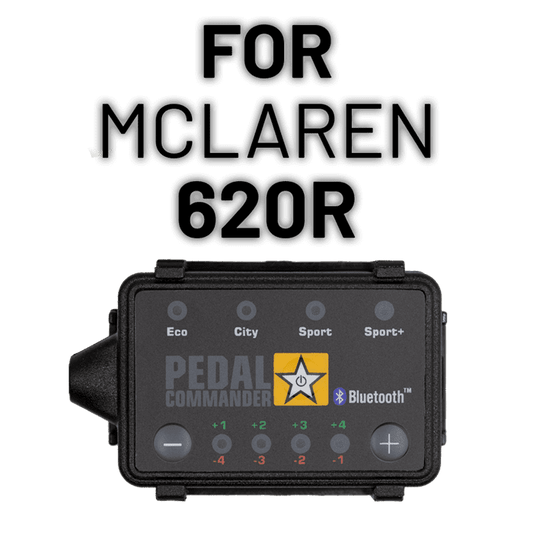 Solve your acceleration problems with Pedal Commander for McLaren 620R