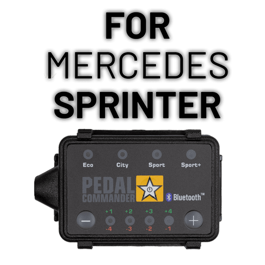 Solve your acceleration problems with Pedal Commander for Mercedes Sprinter