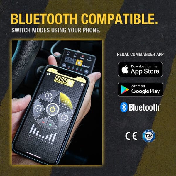 Merchant Pedal Commander PC14 is Bluetooth compatible and that means you can use it from your smartphones easily