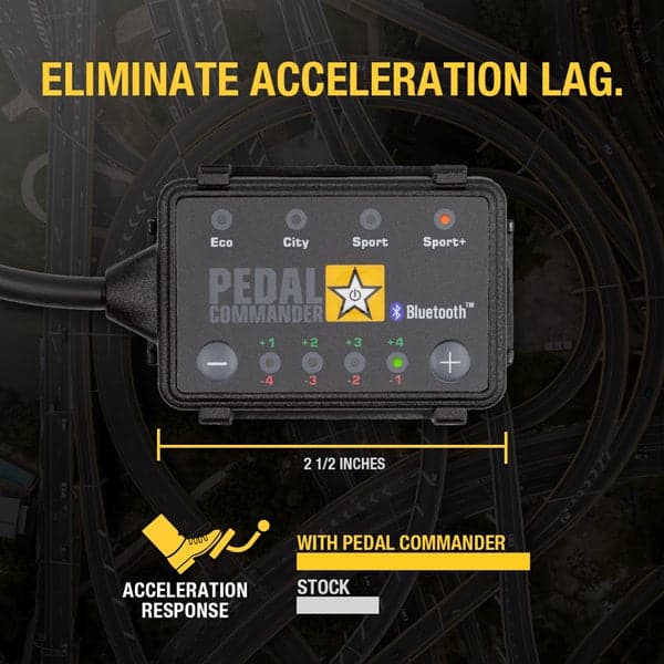 Merchant Pedal Commander PC24 eliminates the acceleration lag on your car and increases your car's performance