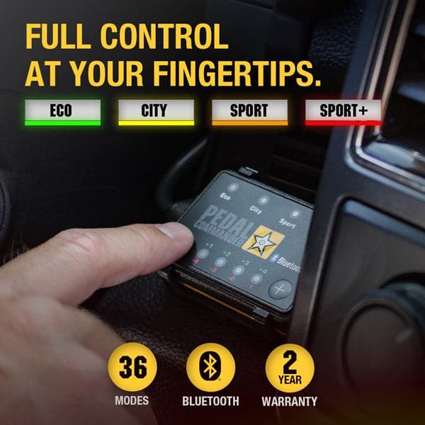 Merchant Pedal Commander PC15 has four modes and nine sensitivity modes in each to find the best driving experience