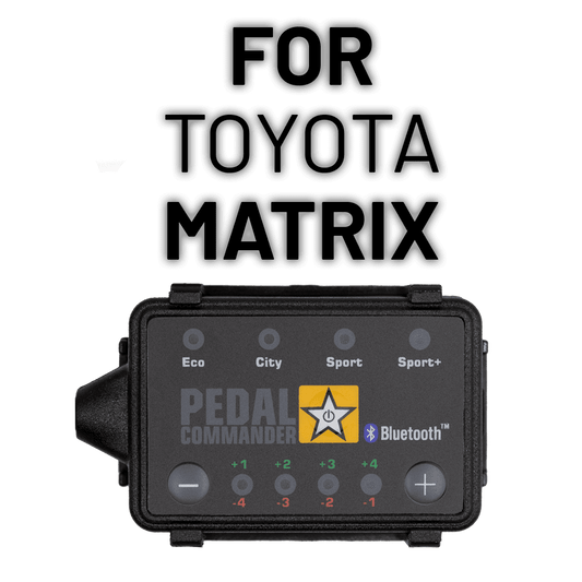 Solve your acceleration problems with Pedal Commander for Toyota Matrix